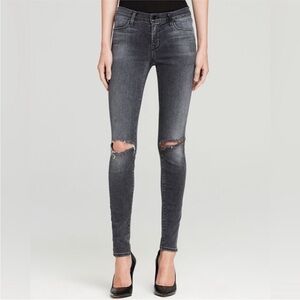 J Brand High Rise Nemesis Distressed Jeans